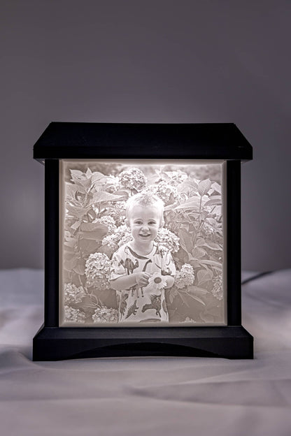 Four Custom Photo Cubic Lamp