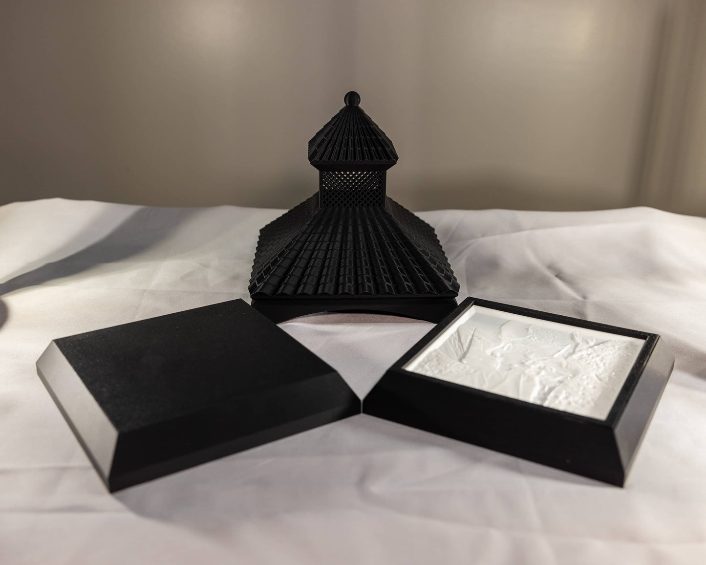 Four Custom Photo Cubic Lamp