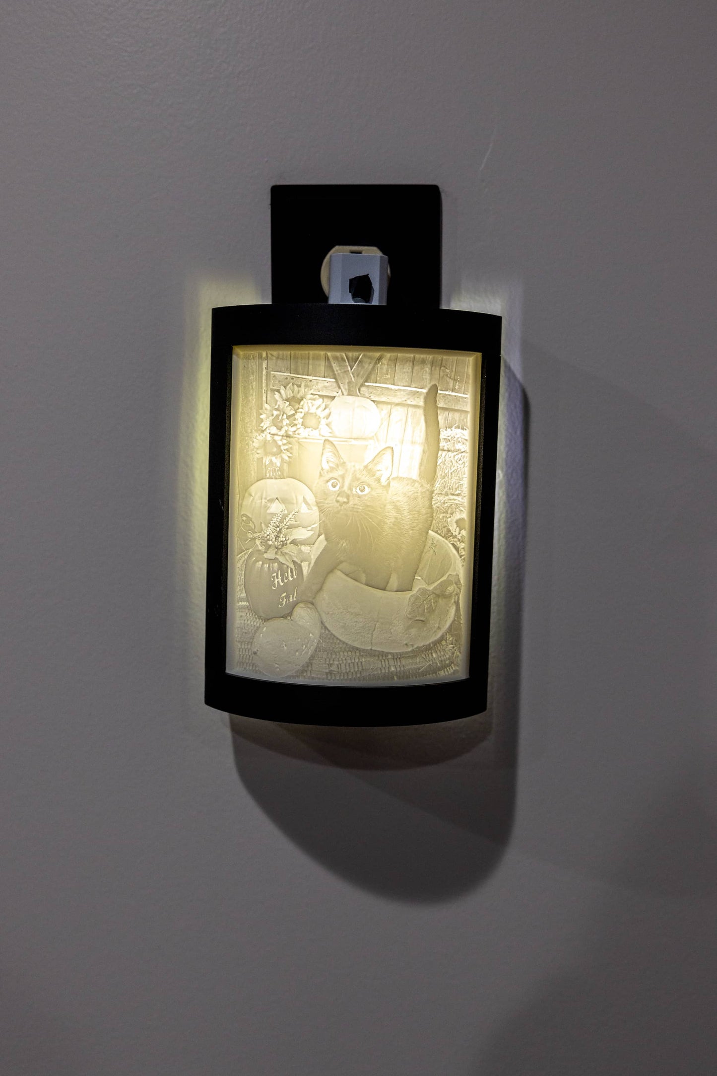 Single 4x5 Photo Lithophane Nightlight